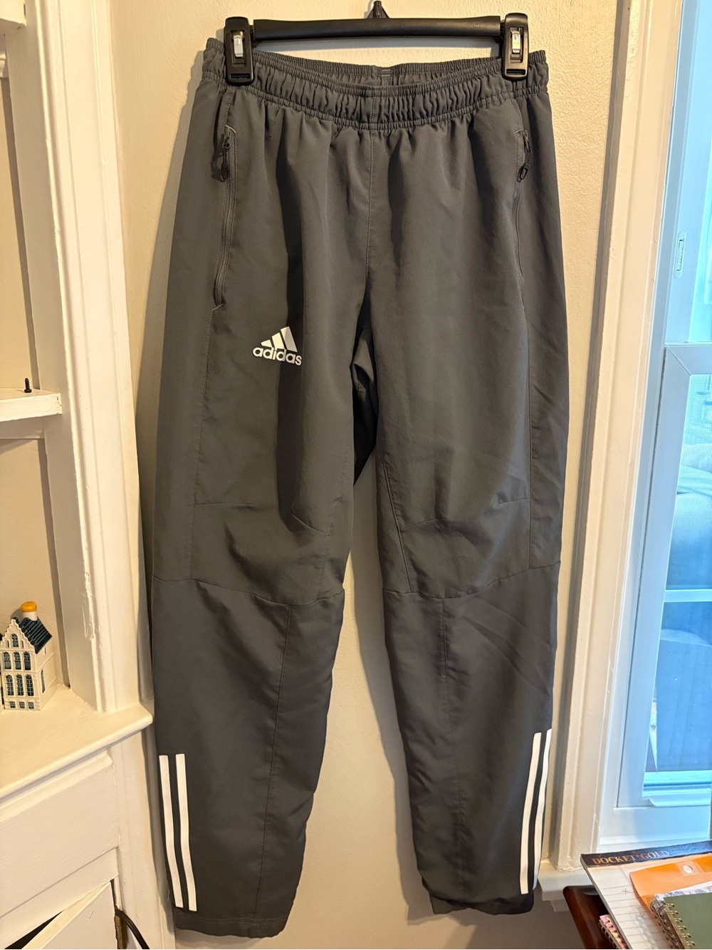 adidas Men’s Gray Track Joggers